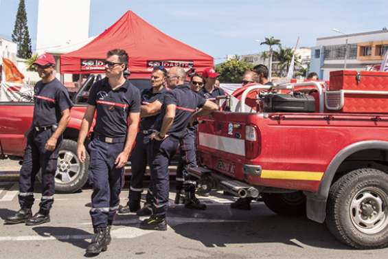 Premier jour de grève des pompiers