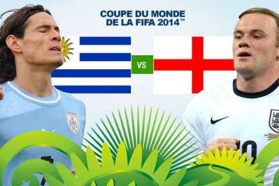 Uruguay-Angleterre : 1-0 (39e)