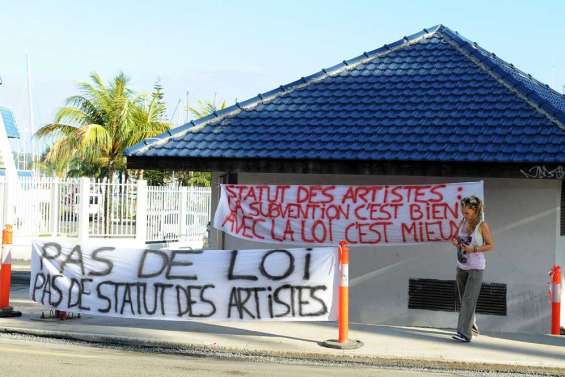 Les artistes militent pour leur statut