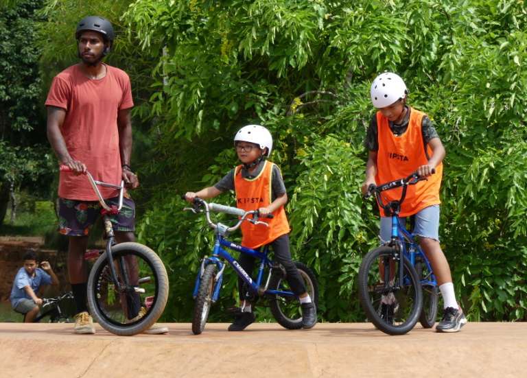 Deux jours pour découvrir les nouvelles disciplines olympiques au skatepark de Sainte-Marie