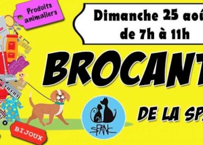 Brocante de la SPANC avec Guy Raguin - Dimanche 25 aout 2024 de 7h à 11H