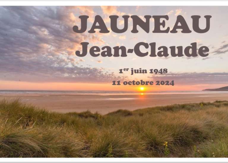 Avis de décès : JAUNEAU Jean-Claude