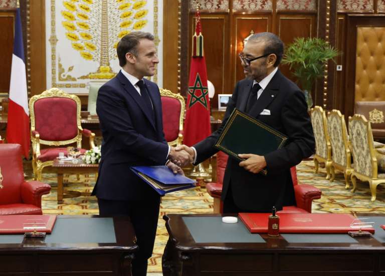 Macron accueilli avec faste au Maroc par Mohammed VI pour sceller leur réconciliation