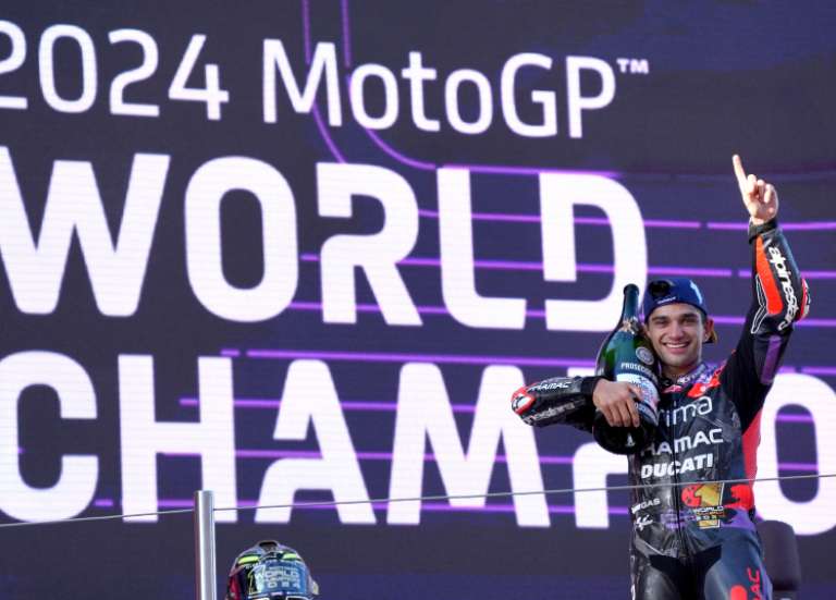 MotoGP : Martin champion du monde malgré une démonstration de Bagnaia