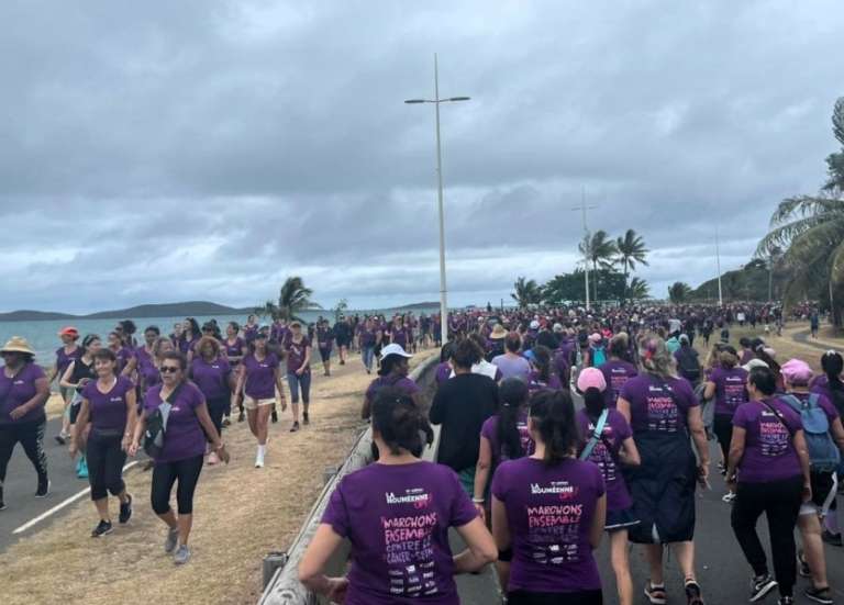 Avec 5 200 femmes réunies contre le cancer du sein, la Nouméenne bat son record de fréquentation