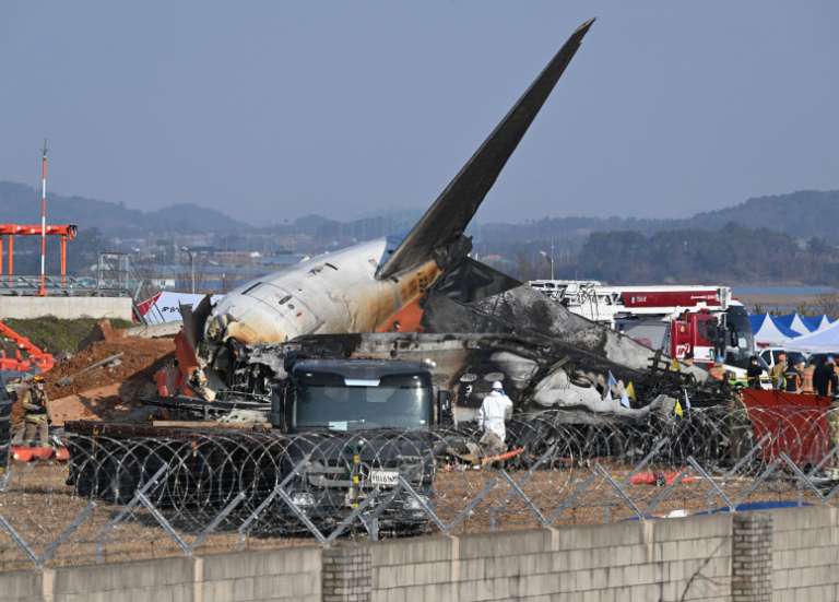 Crash en Corée du Sud : un rapport confirme la présence de plumes dans les moteurs du Boeing