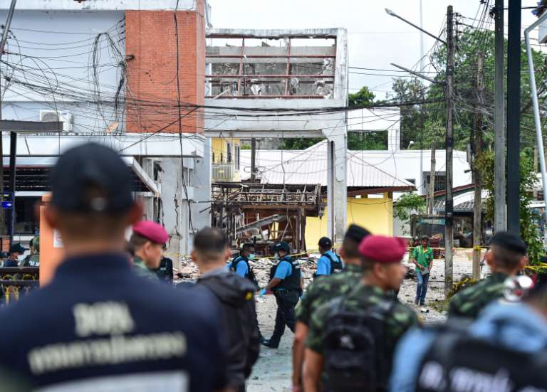 Attentats en Thaïlande : cinq morts et treize blessés, selon la police